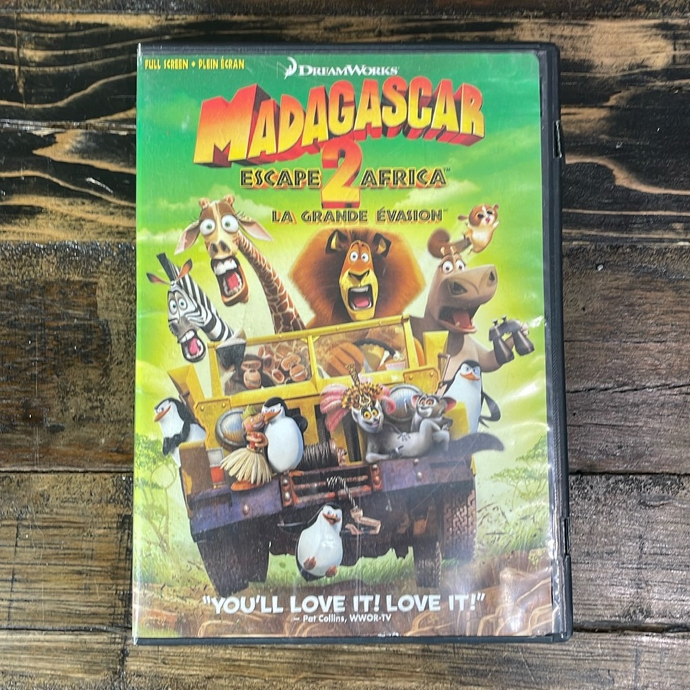 Madagascar 2 DVD